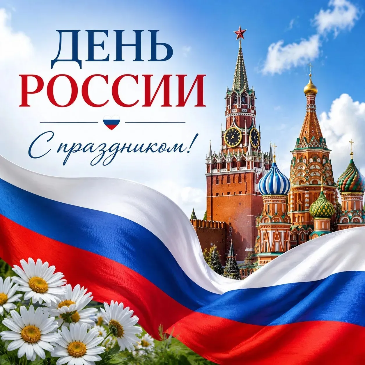 🇷🇺✨ 12 июня — День России ✨🇷🇺

Сегодня отмечается один из главных государственных праздников стр
