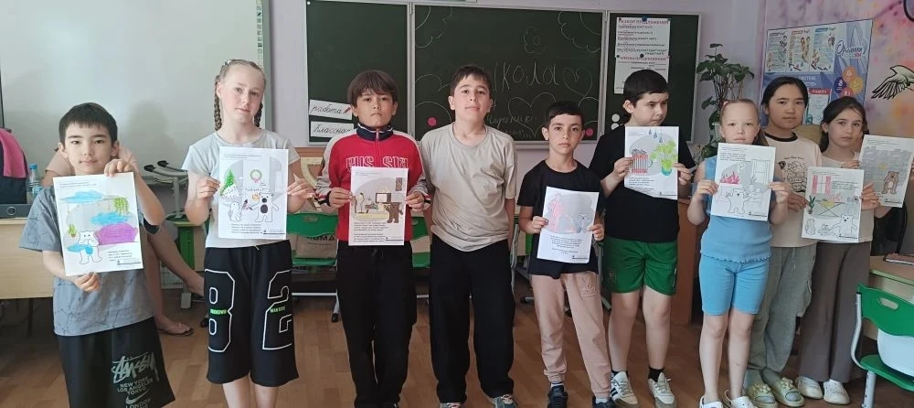 В рамках программы пришкольного лагеря прошли занятия, посвящённые правилам пожарной безопасности.

