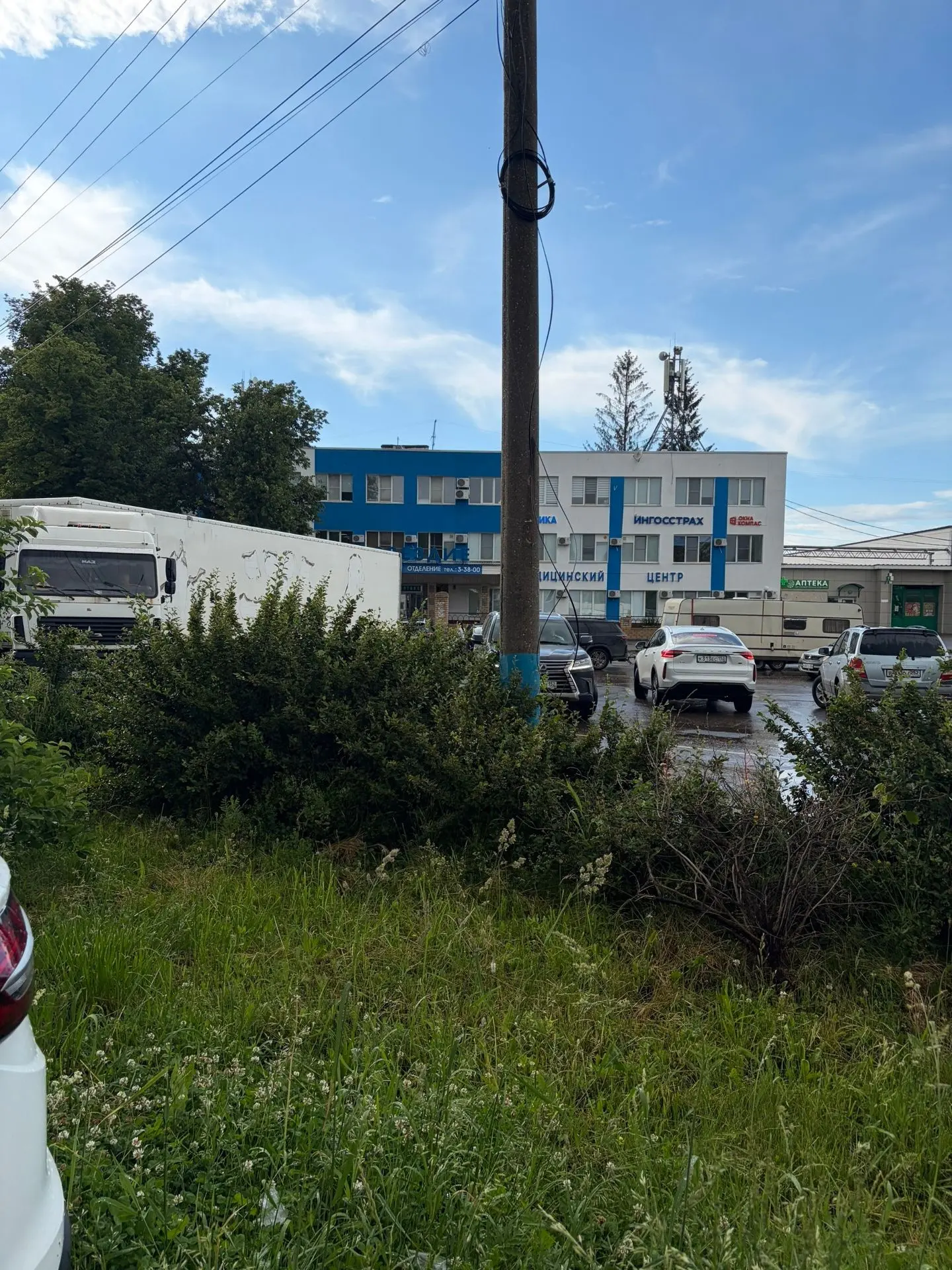 Большегруз застрял около Созвездия