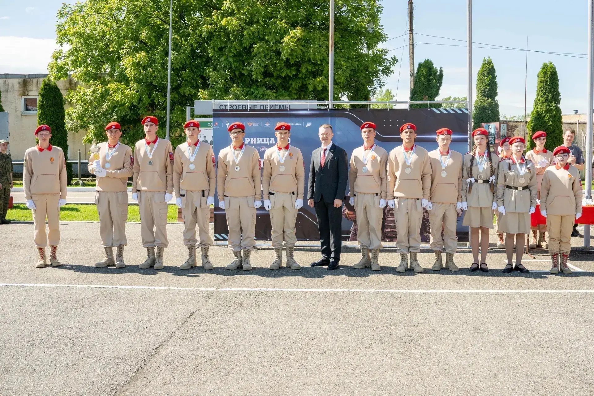 Команда "Штурм01" благодарит за помощь и поддержку старшую команду "Феникс 01", занявшую 2 место в с