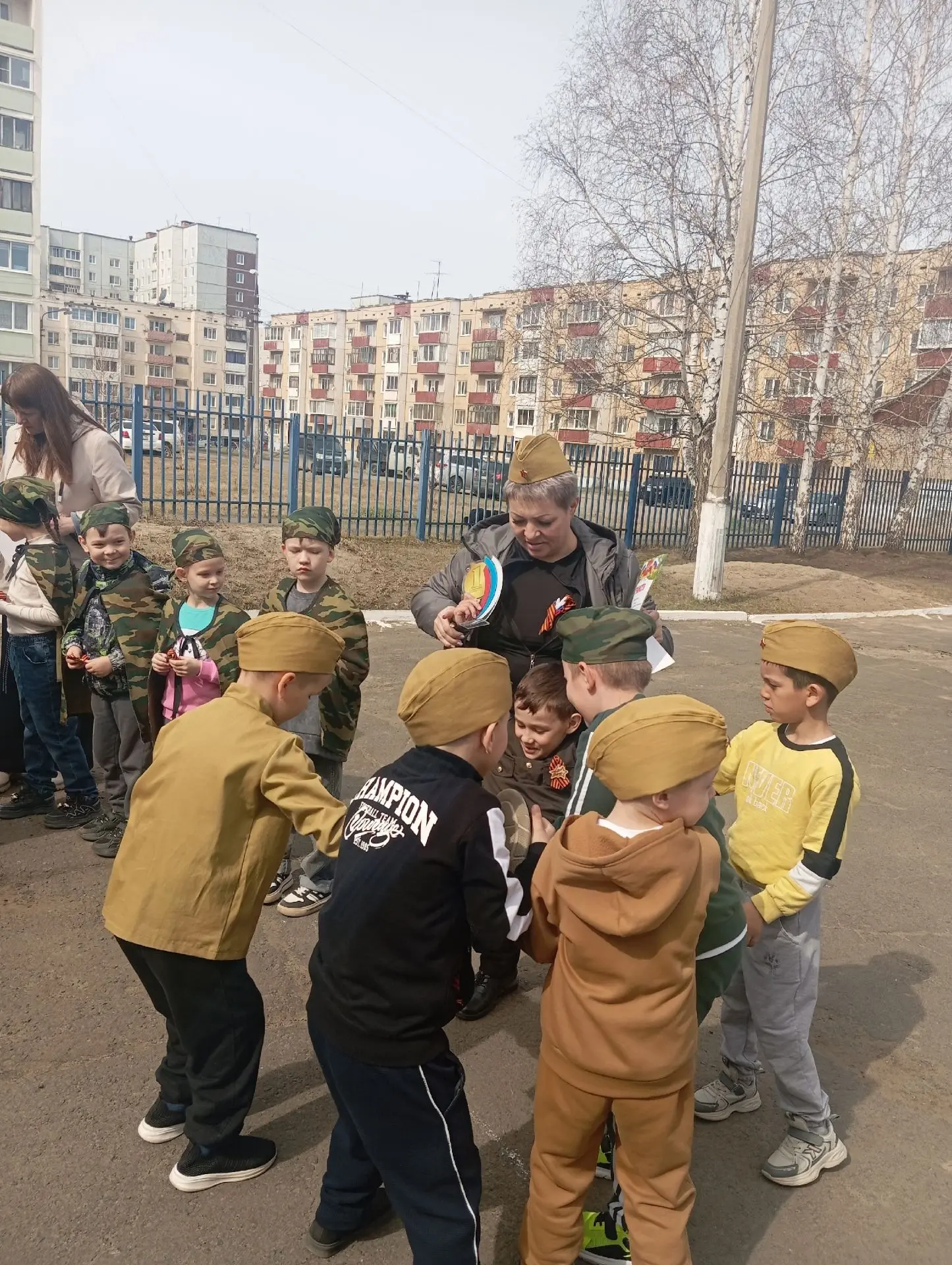 Военно-патриотическая игра "Зарница"