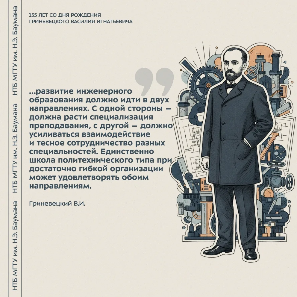 155 лет со дня рождения выдающегося русского теплотехника, реформатора инженерного образования в Рос