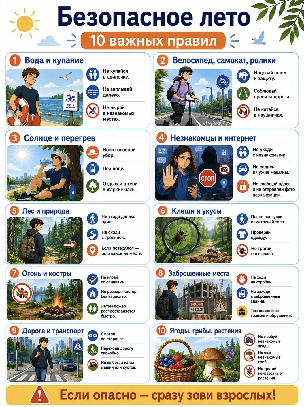 🌞🎉 Наступили долгожданные каникулы, и это время радости, приключений и новых открытий! Но не забыв