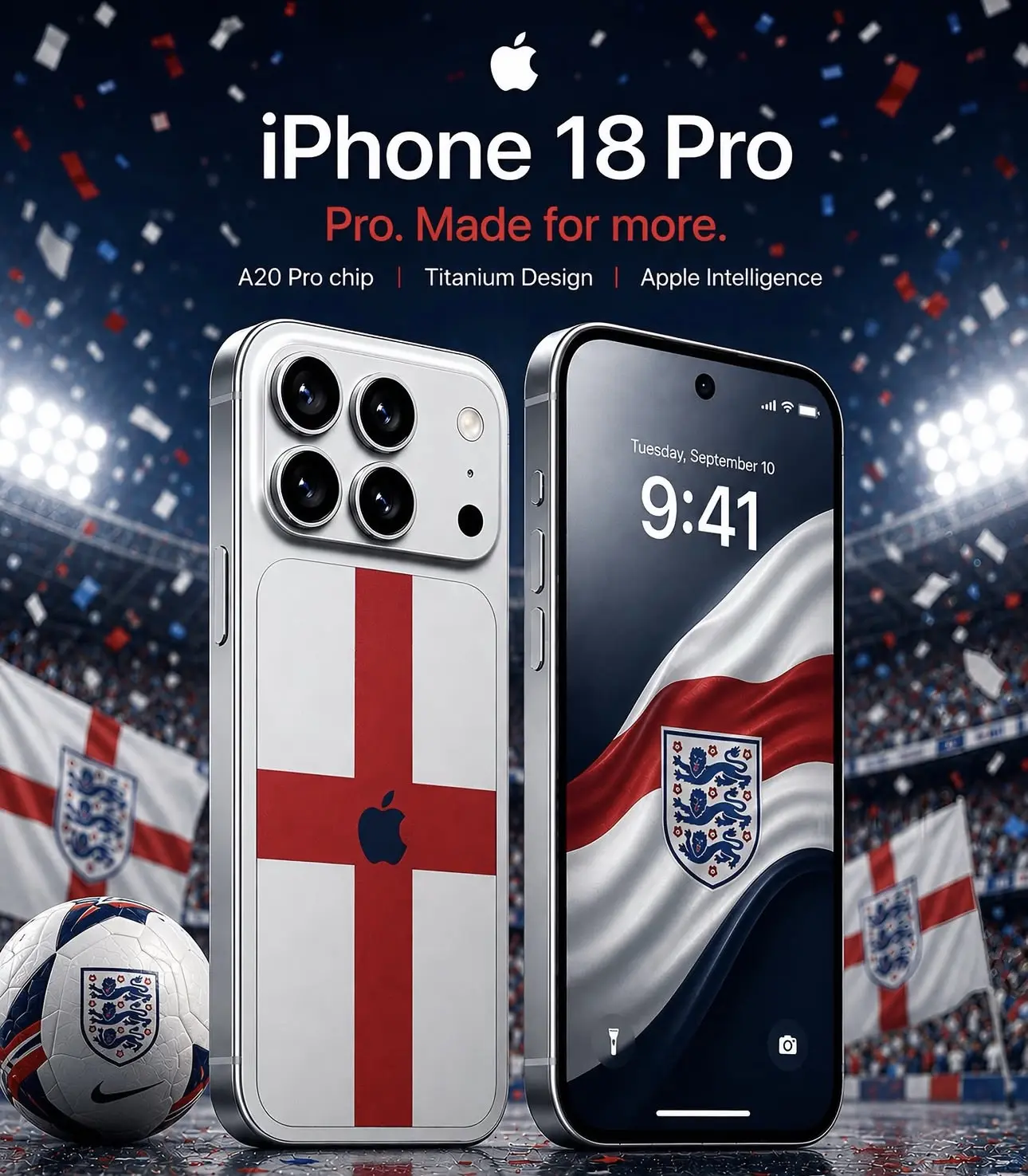 Какая была бы линейка iPhone 18 Pro к чемпионату миру по футболу? ⚽

🔥 Фифа серия выглядит именно т
