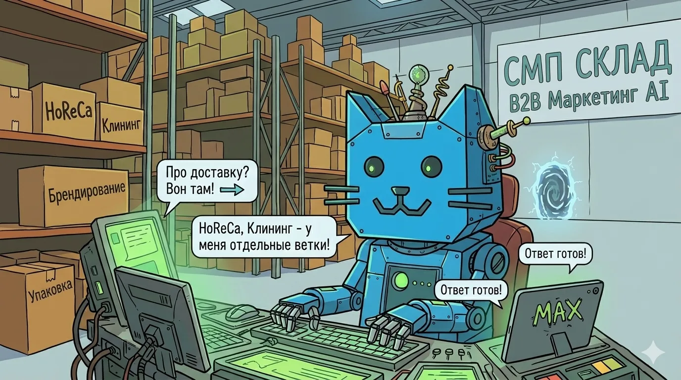 Друзья, привет! Рассказываю, чем занимался в последнее время «под капотом» маркетинга в СМП-СКЛАД.


