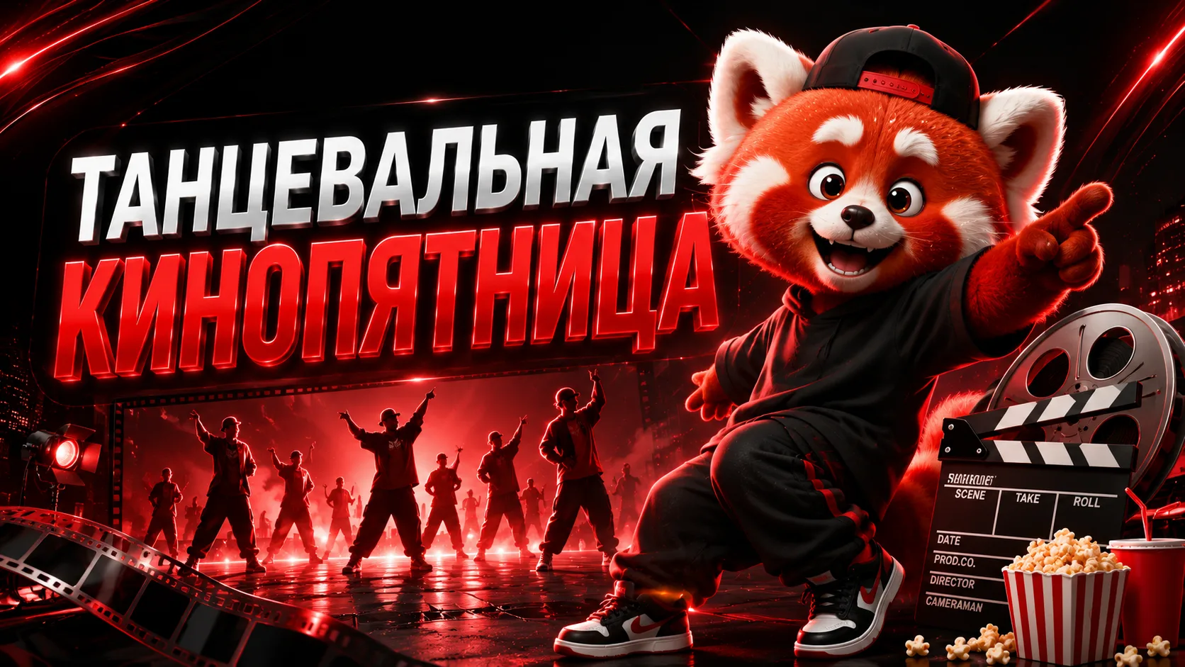 🎬🕺Друзья, анонс нашей кинопятницы! 

В эту пятницу, 12 июня, мы устроим большой танцевально-киношн