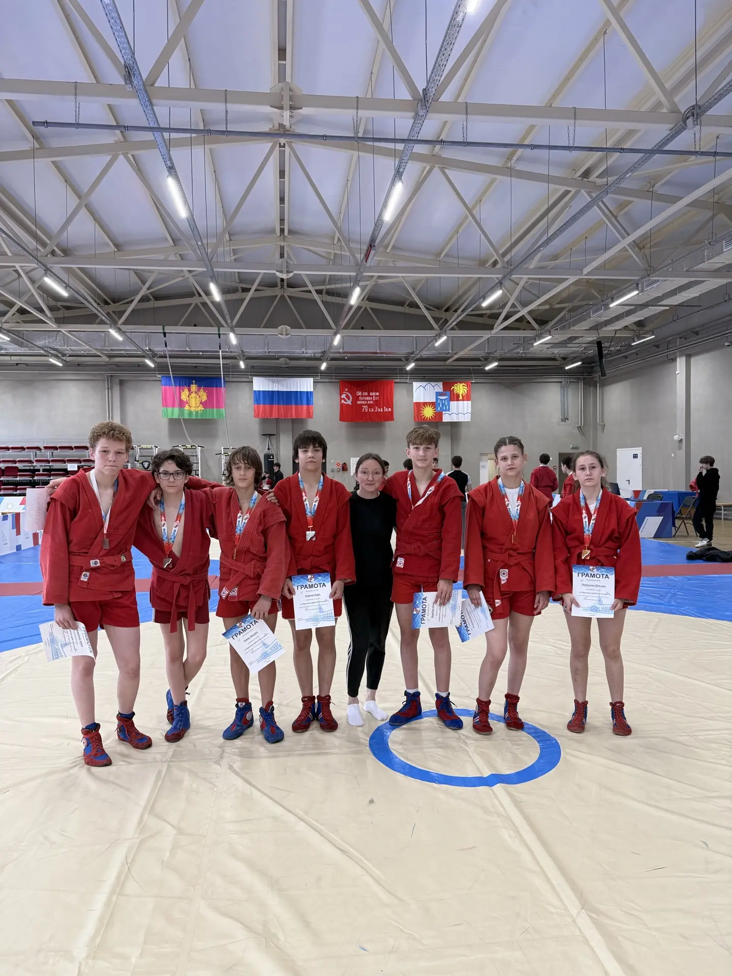 🏆30 мая прошло Первенство города Сочи по самбо среди юношей и девушек 14-16 лет. 
Наши результаты: 