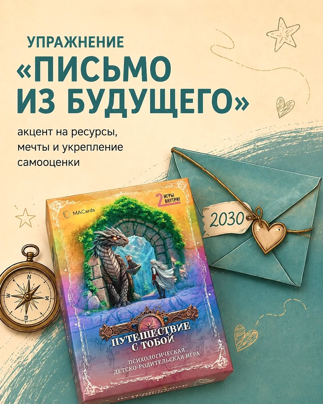 Вы когда-нибудь получали письмо от себя — из будущего?💌

Звучит как фантастика. Но это упражнение, 