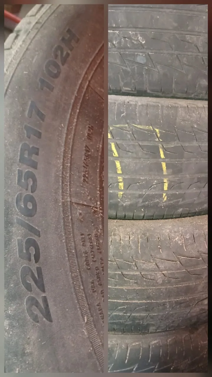 Продам 225/65 R17  лето