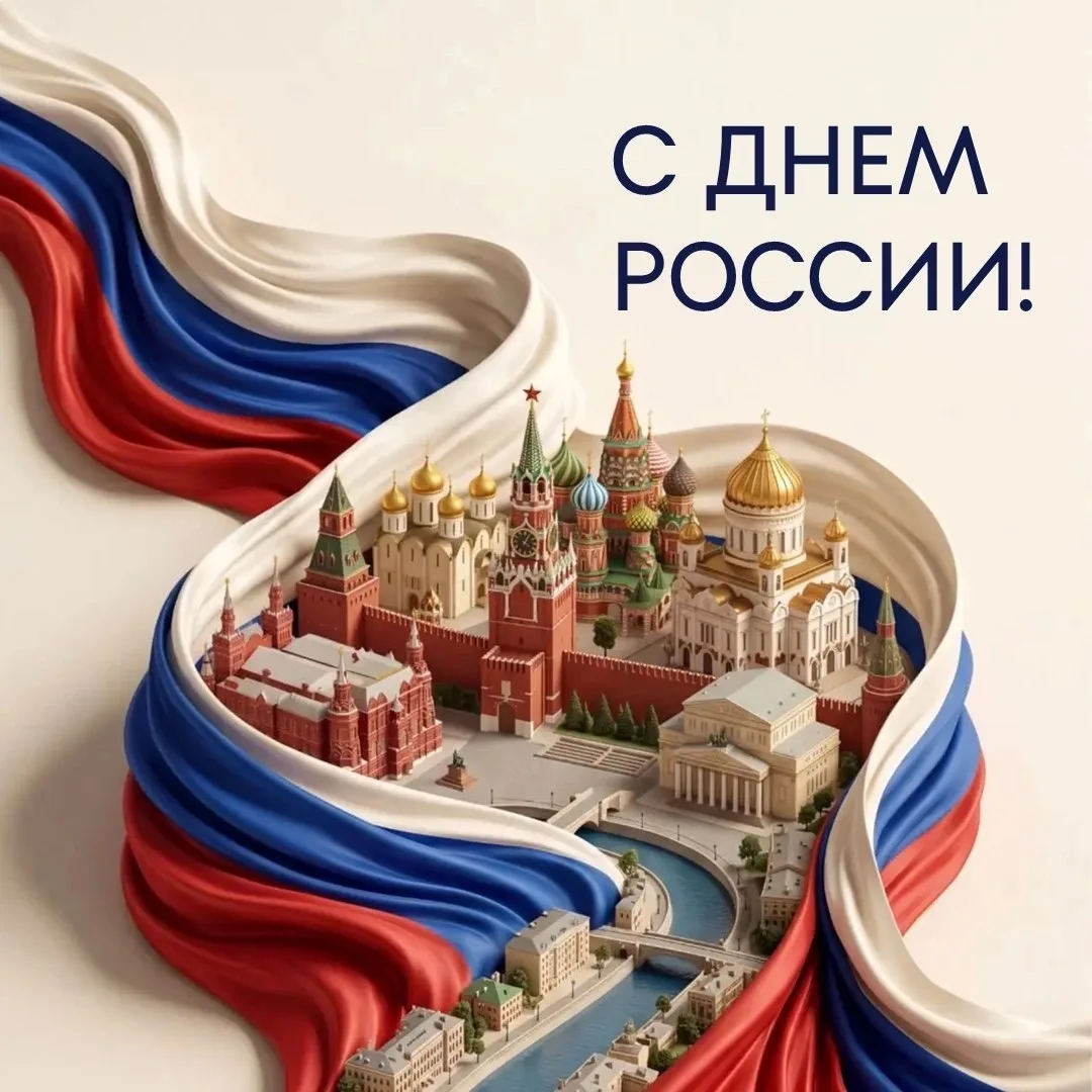 ✅ Поздравляем с Днём России! 

Пусть гордость за родную землю, вера в будущее и силы молодых сердец 