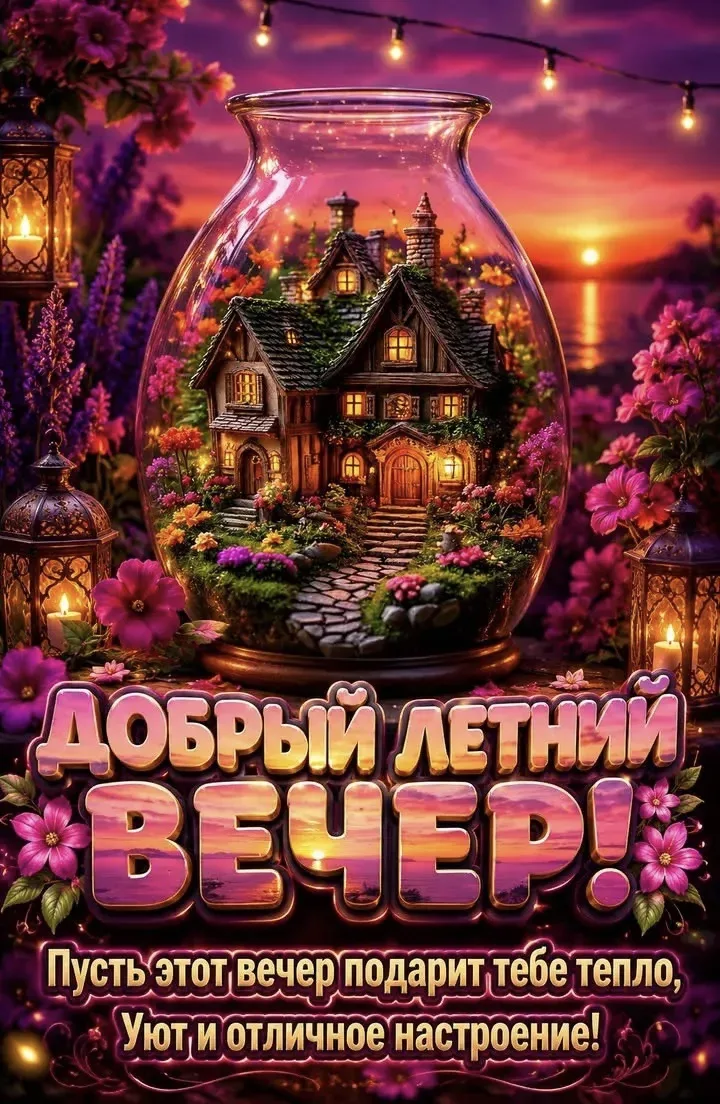 Добрый вечер ✨

😍 Самые лучшие Открытки и Поздравления 👉 Подписаться 👈