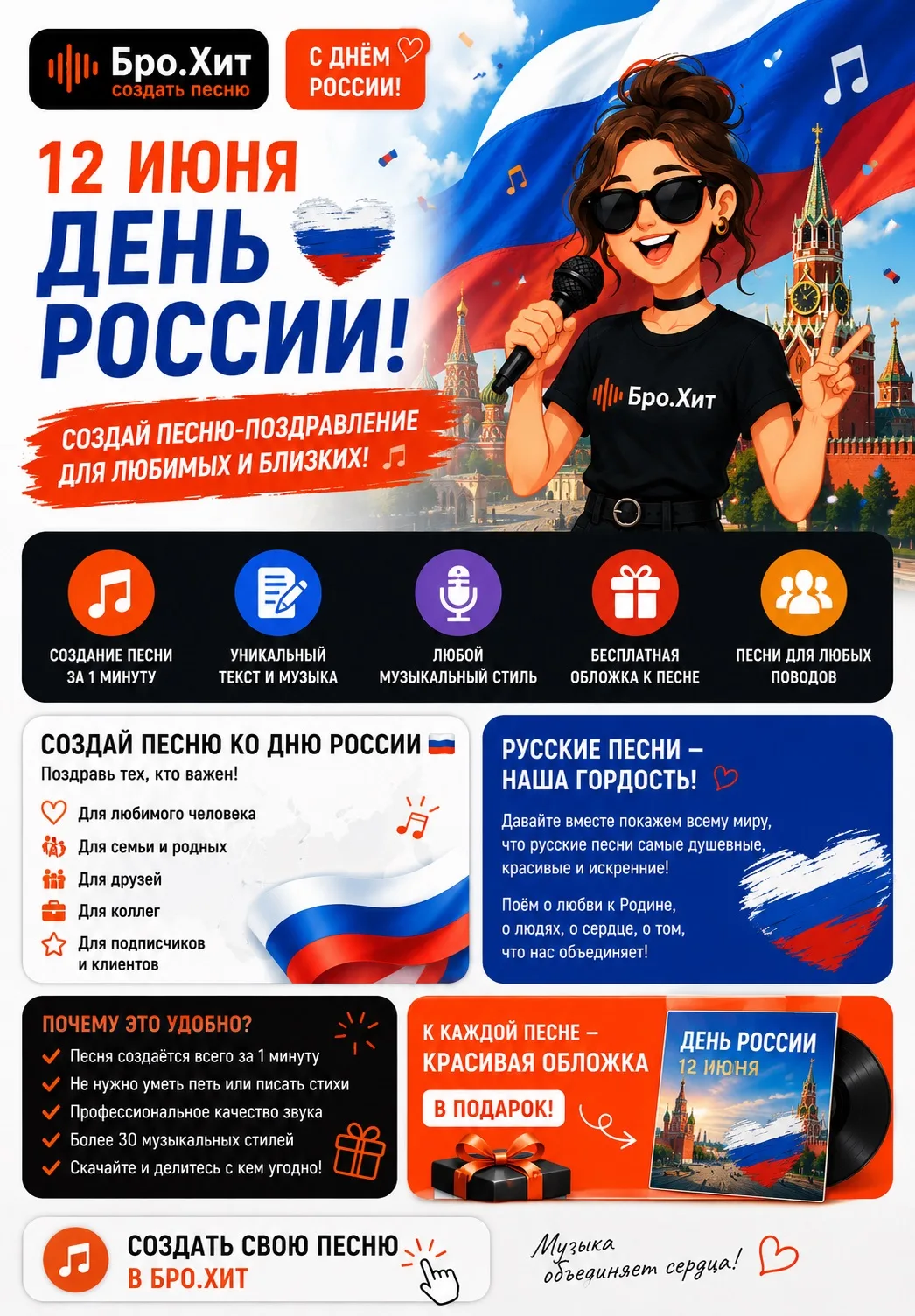 🇷🇺 До Дня России осталось совсем немного!

Уже скоро вся страна будет отмечать один из самых важны
