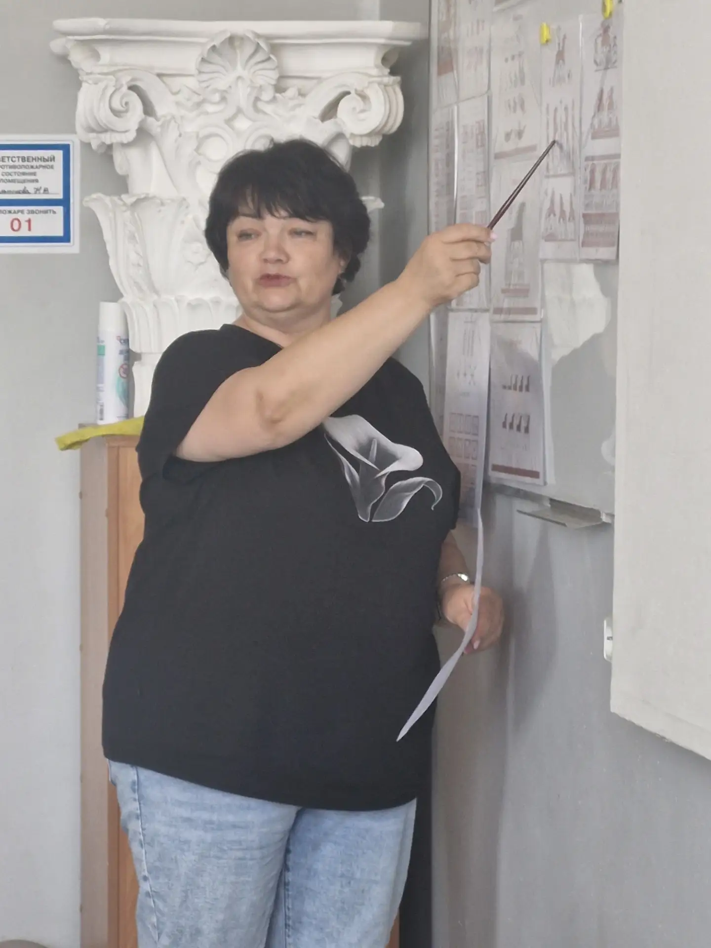 🎨Творческая перезагрузка: в Детской художественной школе г. Калуги прошел мастер-класс по мезенской