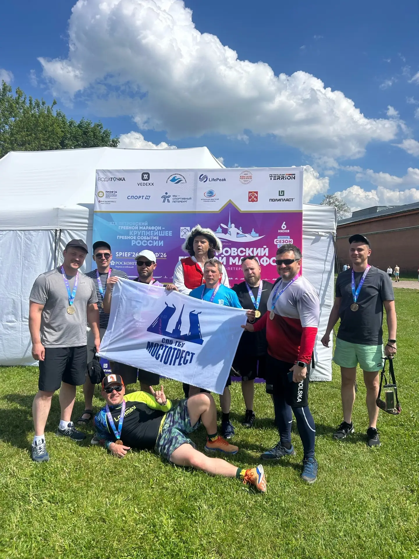 👑 Дню рождения Петра I посвящается!

🏆 Шестой раз подряд команде «Мостотреста» покорилась дистанци
