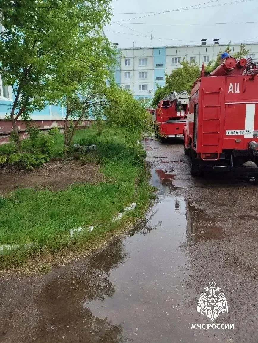 Короткое замыкание электропроводки, предположительно, привело к пожару, на котором погибла женщина 1