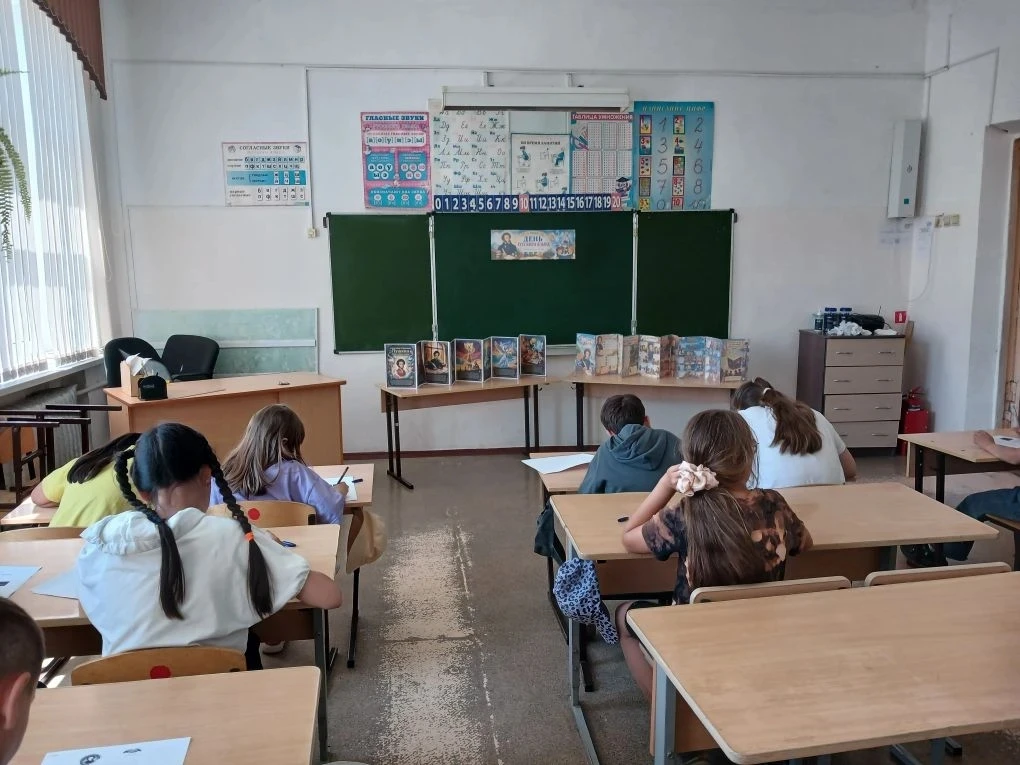 Сегодня ребята трудового и оздоровительного лагеря "Диво" стали участниками Международной образовате