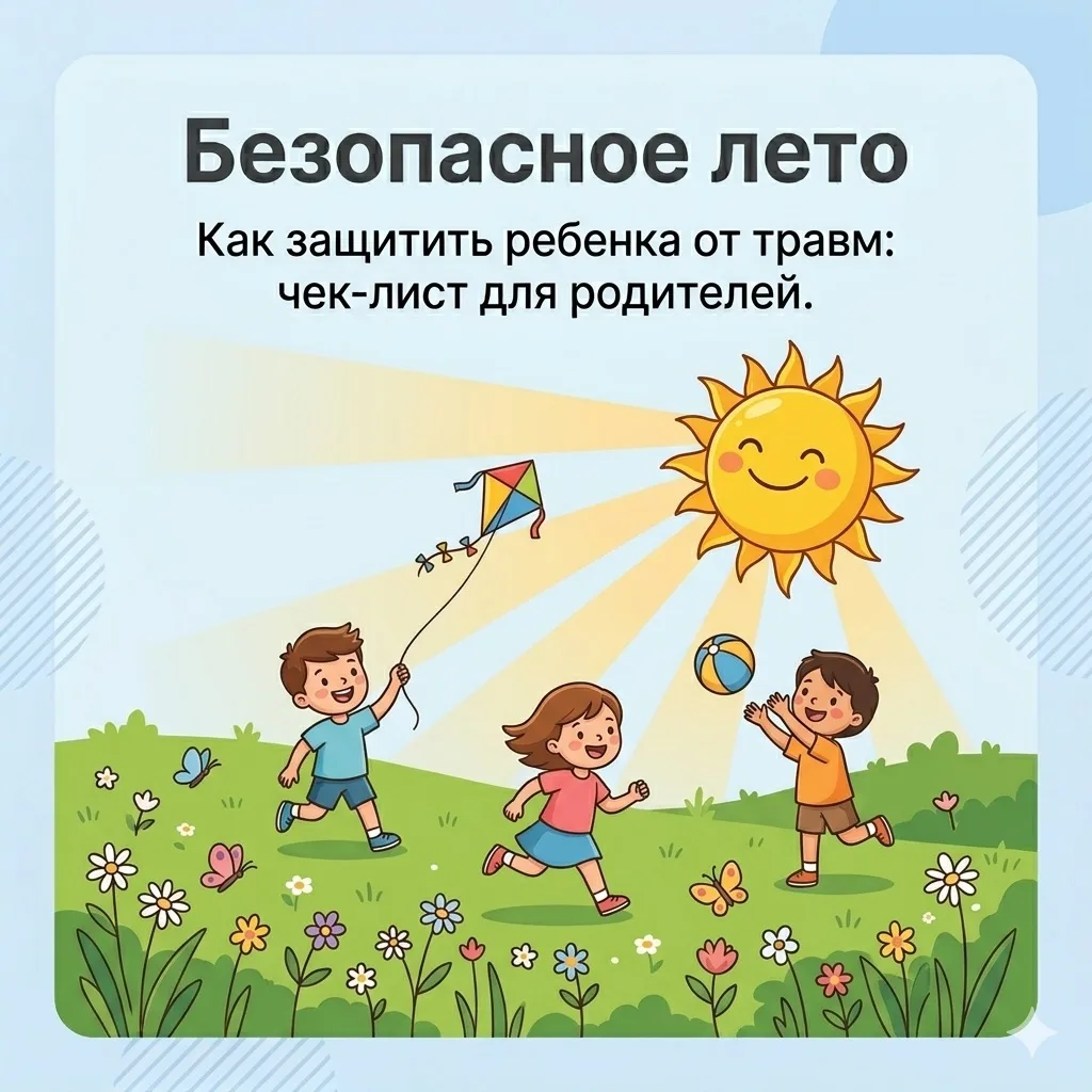 Безопасное лето: как подарить ребенку свободу и сохранить спокойствие? ☀️👧👦

Летние каникулы — это