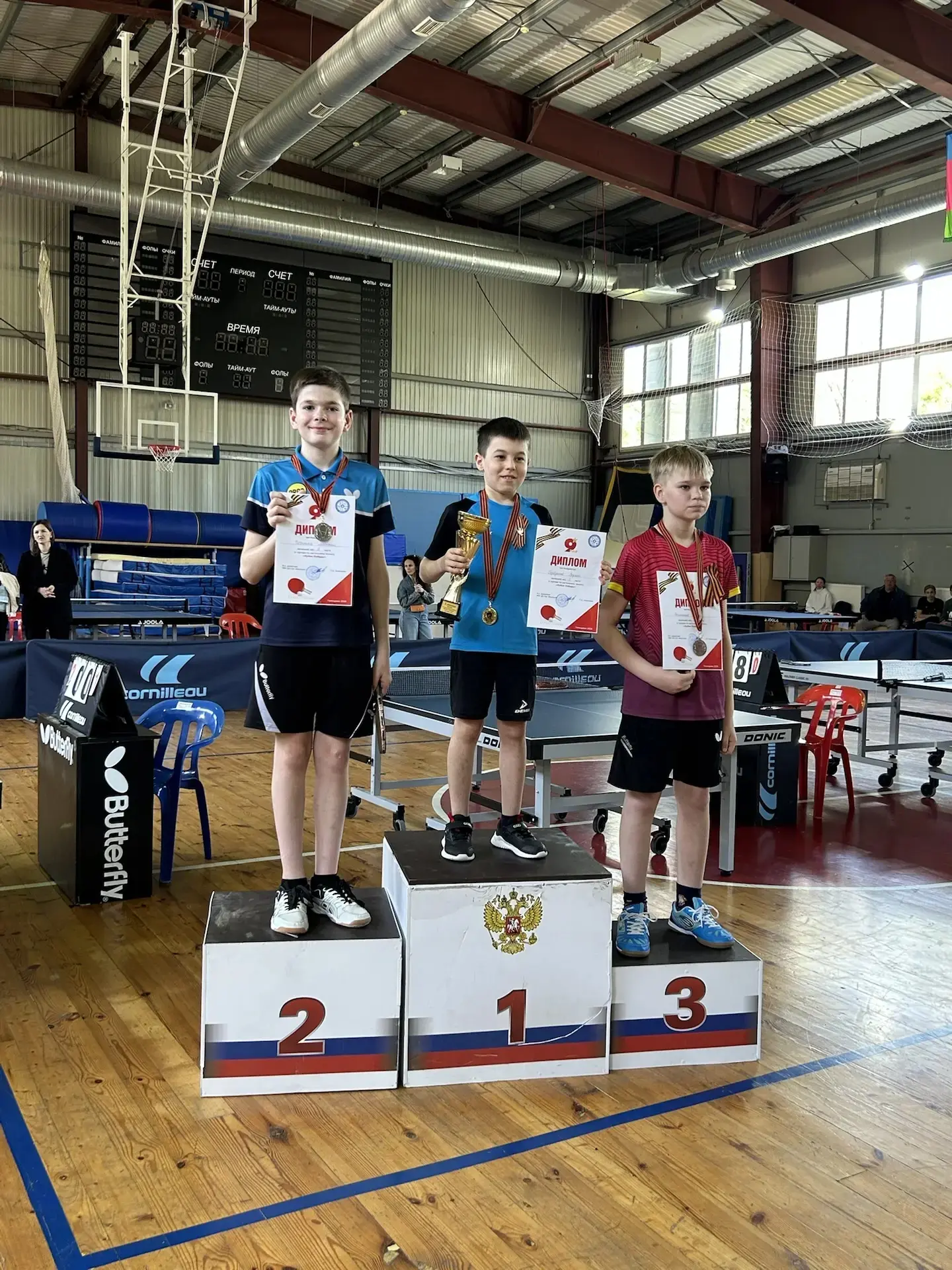 Заголовок: 🏓 С Днём Победы! Наши герои «Кубка Победы» в Геленджике

Текст:

9 мая 2026 года в Гелен