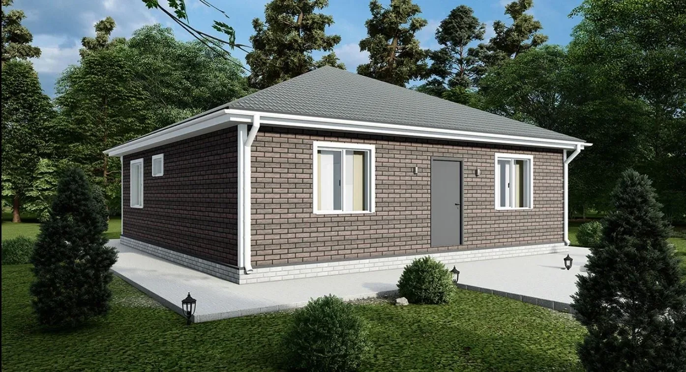 Знакомьтесь: наш новый проект — дом 100 м² 🏠✨

У нас в базе уже есть подобный проект. 
Компактный, 