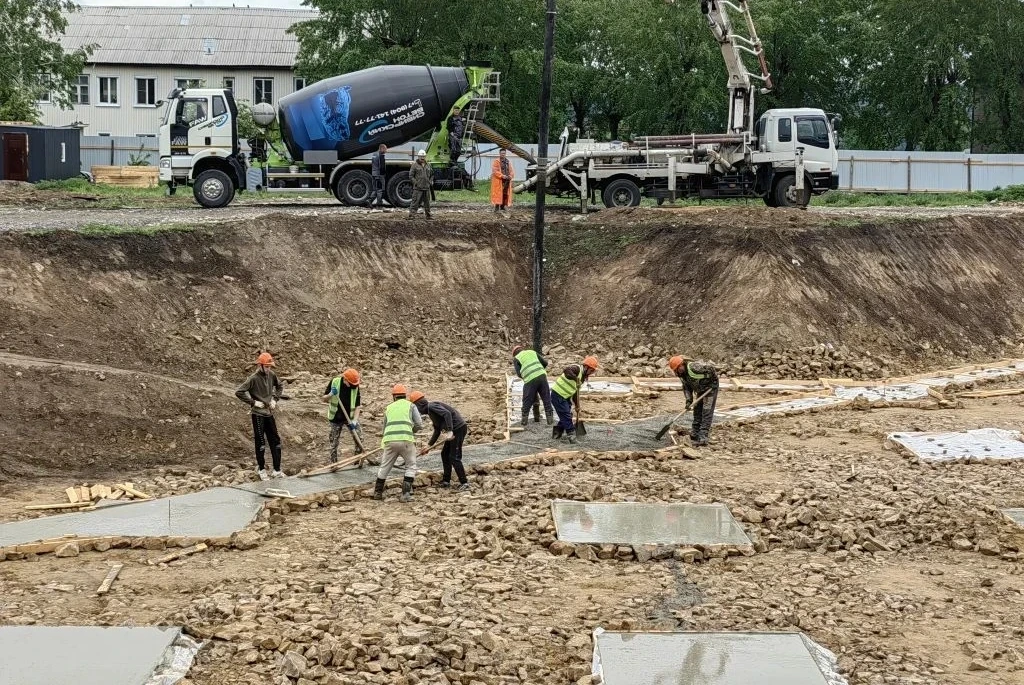 🔨Фундамент для Детской школы искусств готовят в Свирске
 
Ход строительства Детской школы искусств 