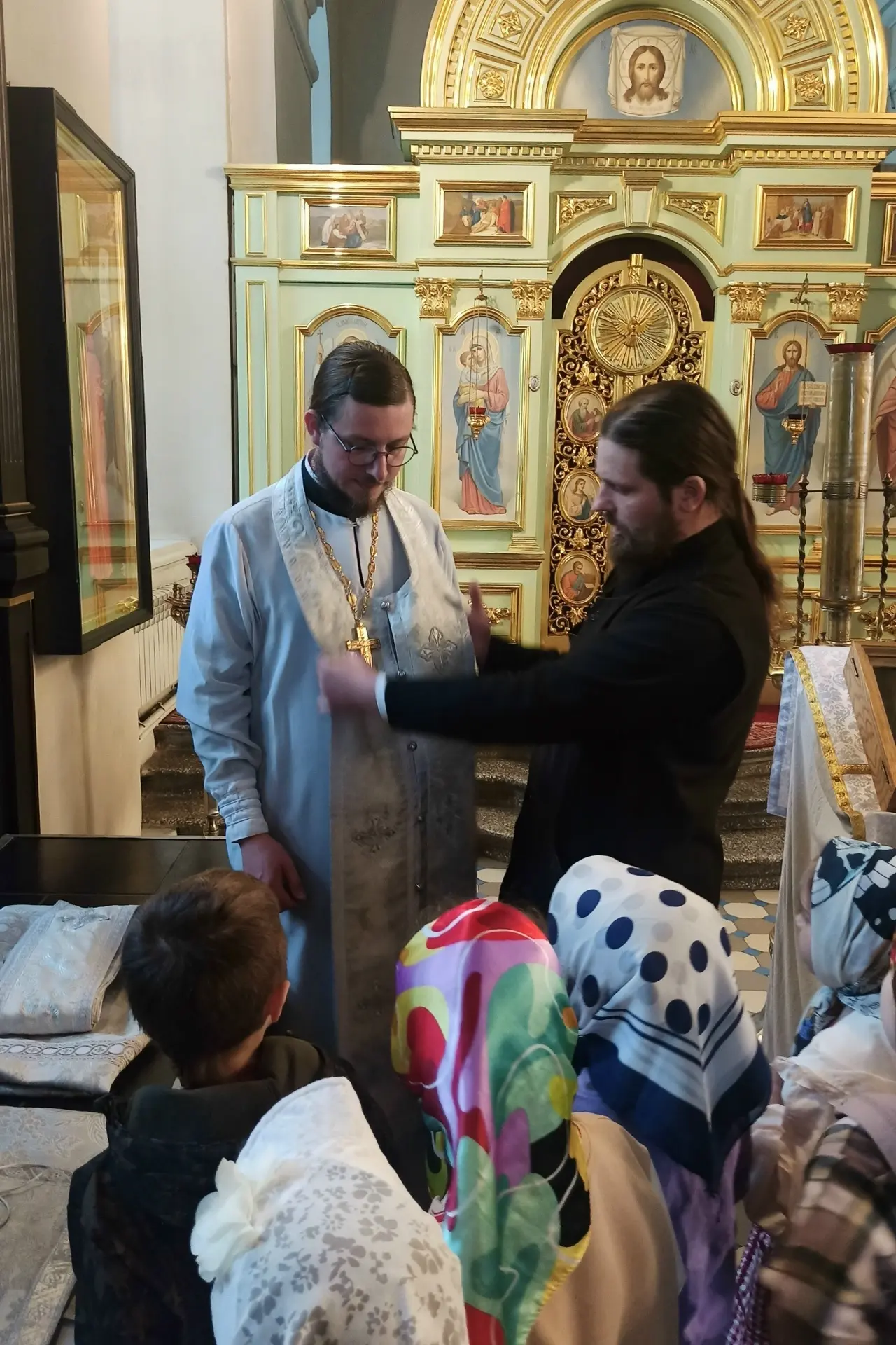 Экскурсия по православному храму для воспитанников детских садов города Кинешма
Воспитанники детских