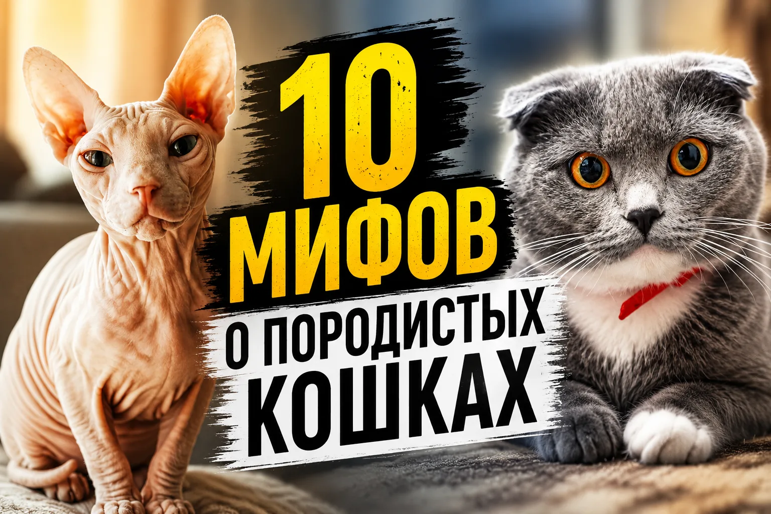 🔟 мифов о породистых кошках: родословная решает не всё

Порода может многое подсказать о внешности,