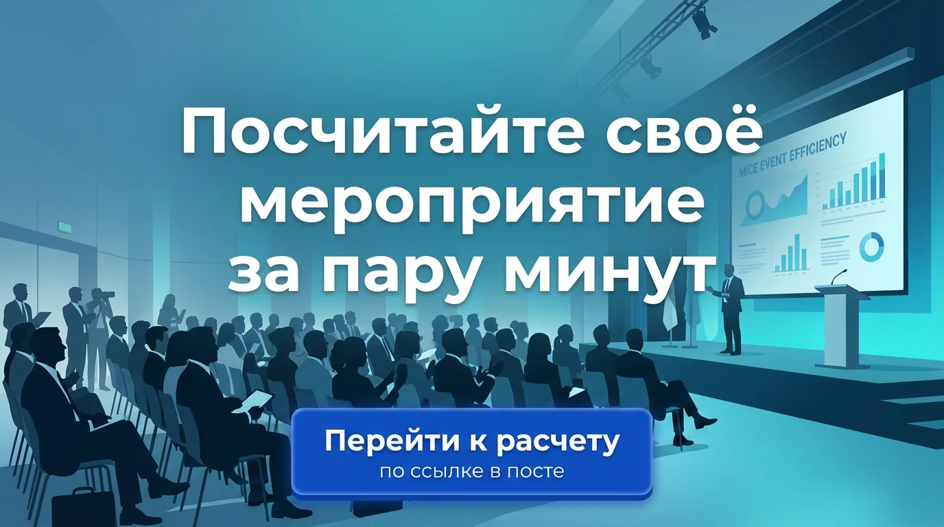 «Попробуйте посчитать своё мероприятие прямо сейчас»

Если у Вас уже назревает событие — конференция