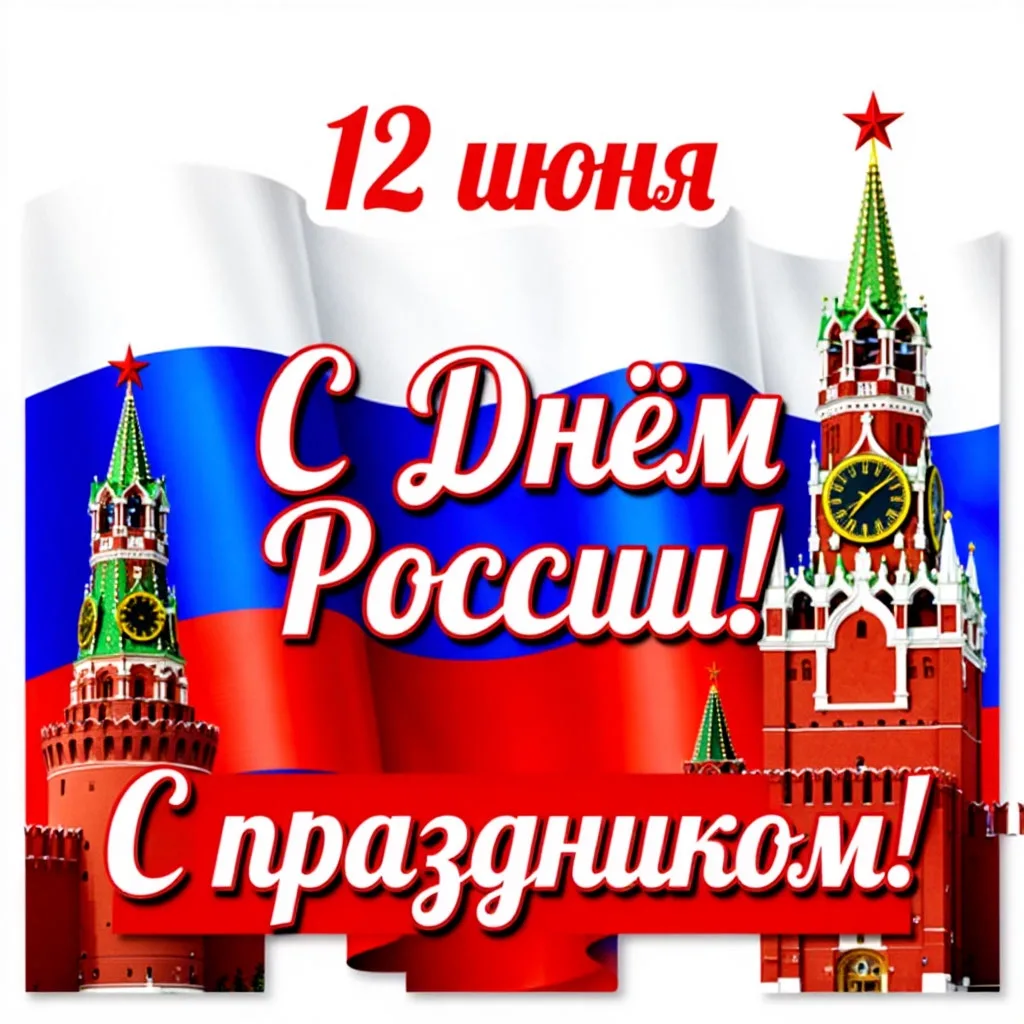 Дорогие родители дошкольников, поздравляем вас с Днём России — 12 июня!
В этот особенный день хочетс