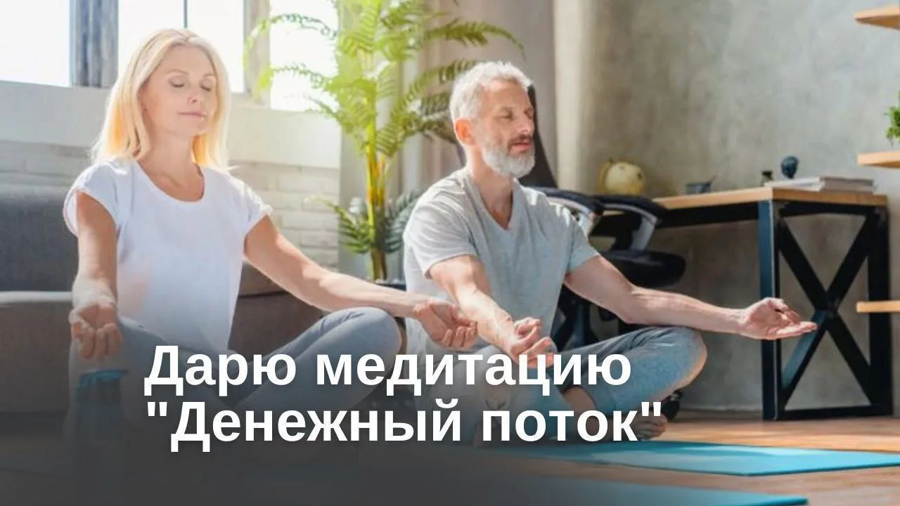 🎁 Бонус для участников марафона 
медитация "Денежный поток"
⬇️ От онлайн-школы ЭВО 
https://evoscho