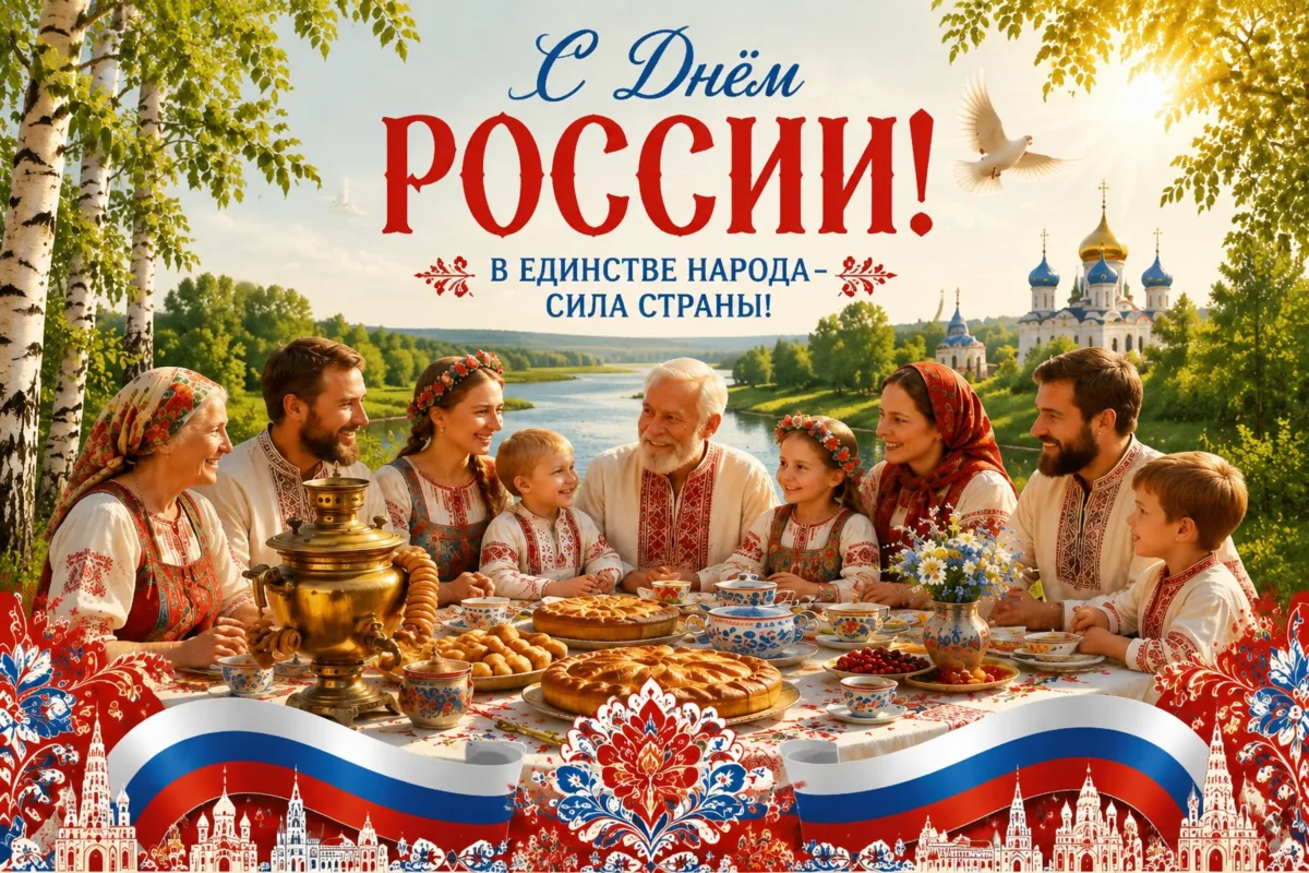 С Днём России!

​Россия — это бескрайние просторы, многовековые традиции, великое культурное насле
