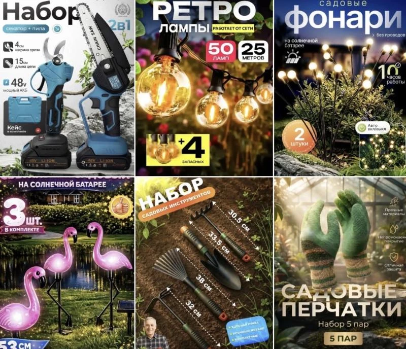 ПРИВЕТ, садоводы и любители отдыха на даче!🌾

У нас крутой САДОВЫЙ РОЗЫГРЫШ🍀- урожай призов ждет В