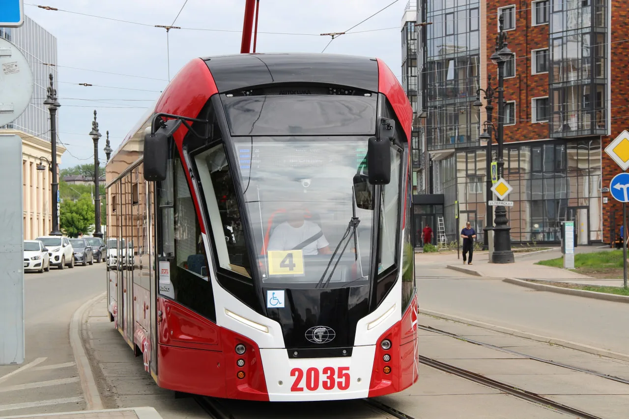 🚃 В Перми возобновят движение трамваев по ул. Сибирской и Чернышевского

В Перми с 17 июня возобнов