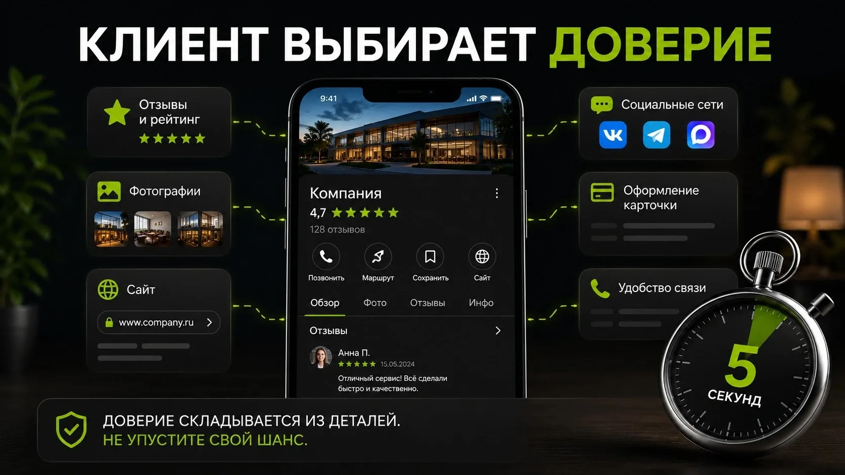 Почему хороший бизнес иногда проигрывает конкурентам? 🤔

И дело далеко не всегда в качестве услуг.
