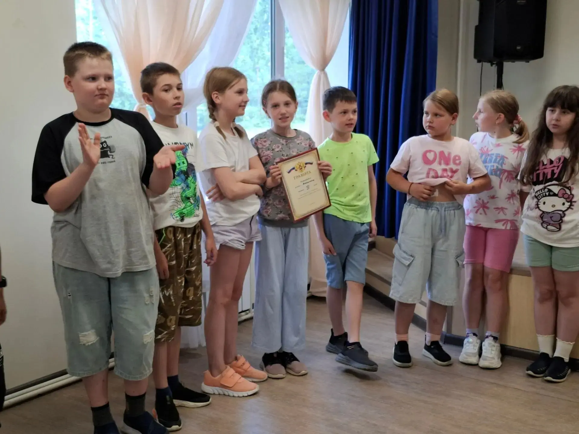 24 июня прошла увлекательная викторина "Решающий ход" для школьного лагеря "Ласточка".

Участники с 