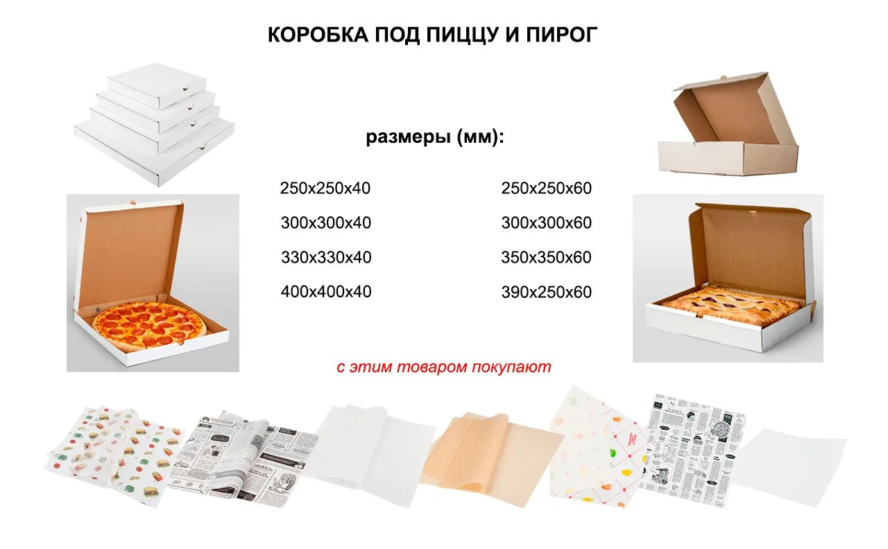Коробка под пиццу и пирог - идеальное решение для безопасной и эстетичной упаковки и доставки ваших 