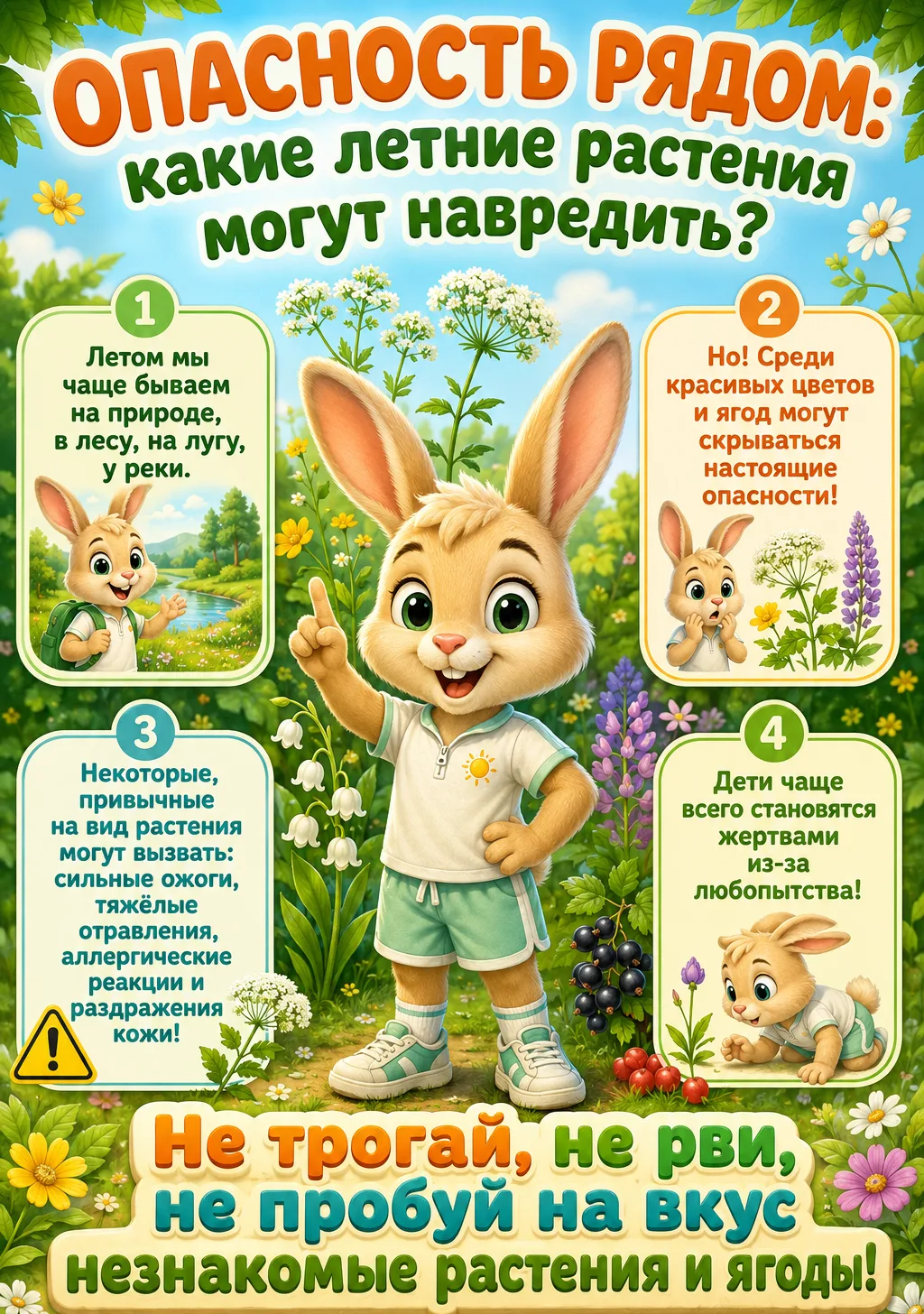 Памятка для родителей !
Дети дошкольного возраста проявляют большой интерес к окружающей природе, но