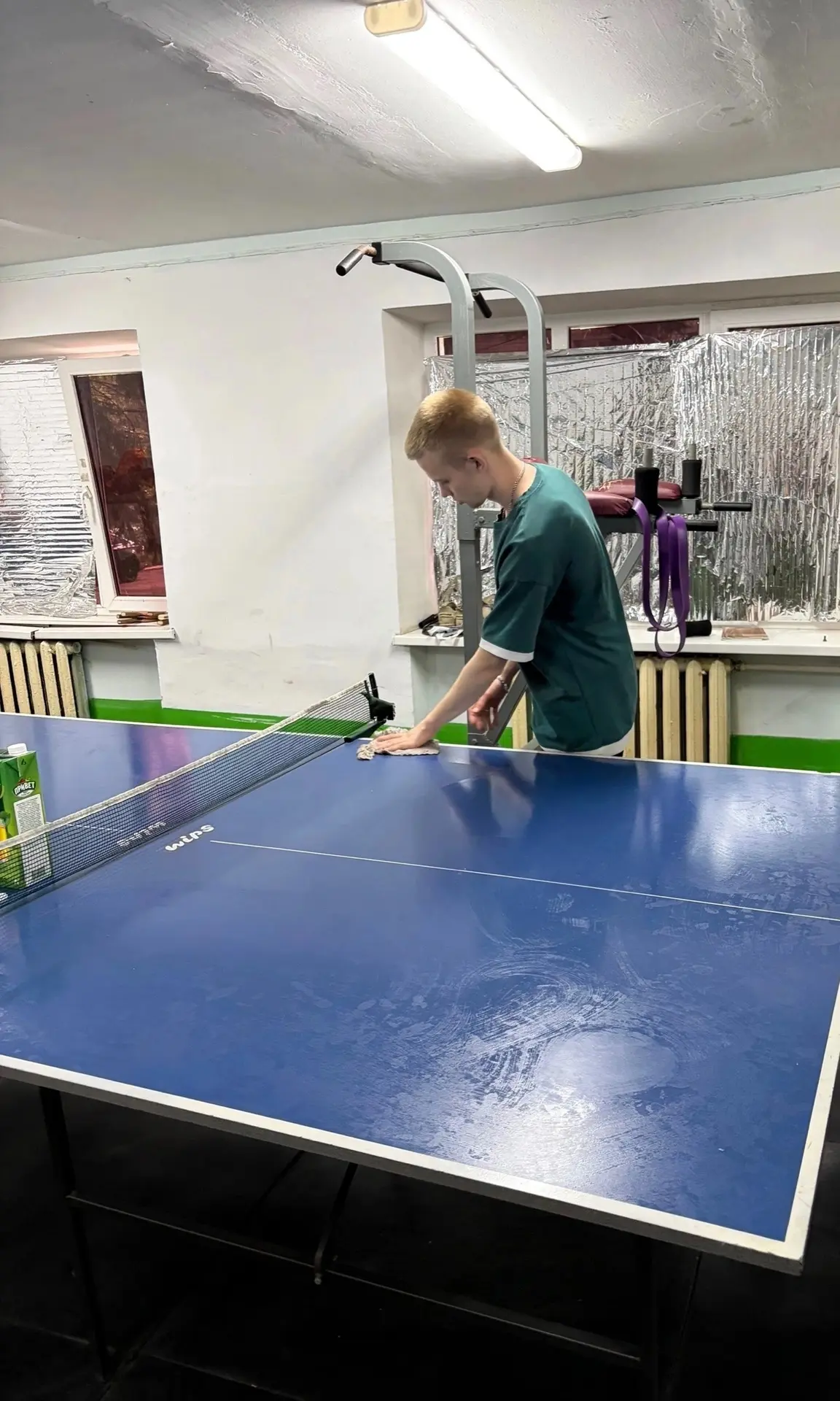 Генеральная уборка в спортивном зале 🏋️‍♀️

По инициативе старостата общежития № 4 была проведена г