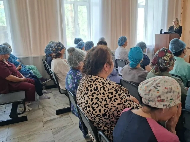 В Противотуберкулезном диспансере республики прошло обучение на тему «Нежелательные реакции на лекар