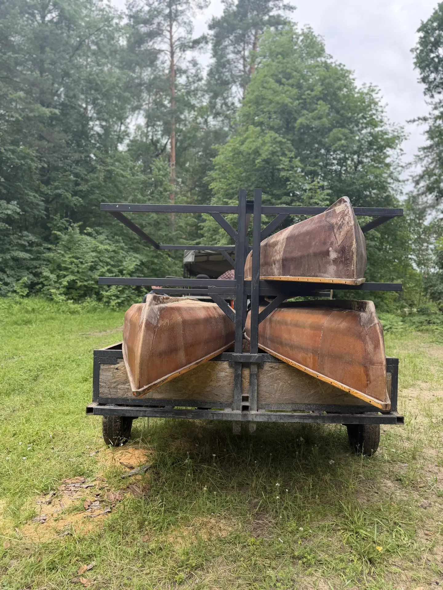 Ну сейчас уж точно догадаетесь для чего мы поехали в глубь леса👍
