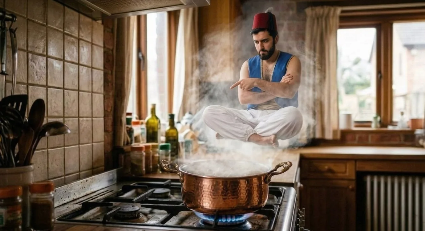 Пример абсурдной ситуации 😉 (в продолжение сказанного;)

Как не забыть про кастрюлю на плите
 
Пред