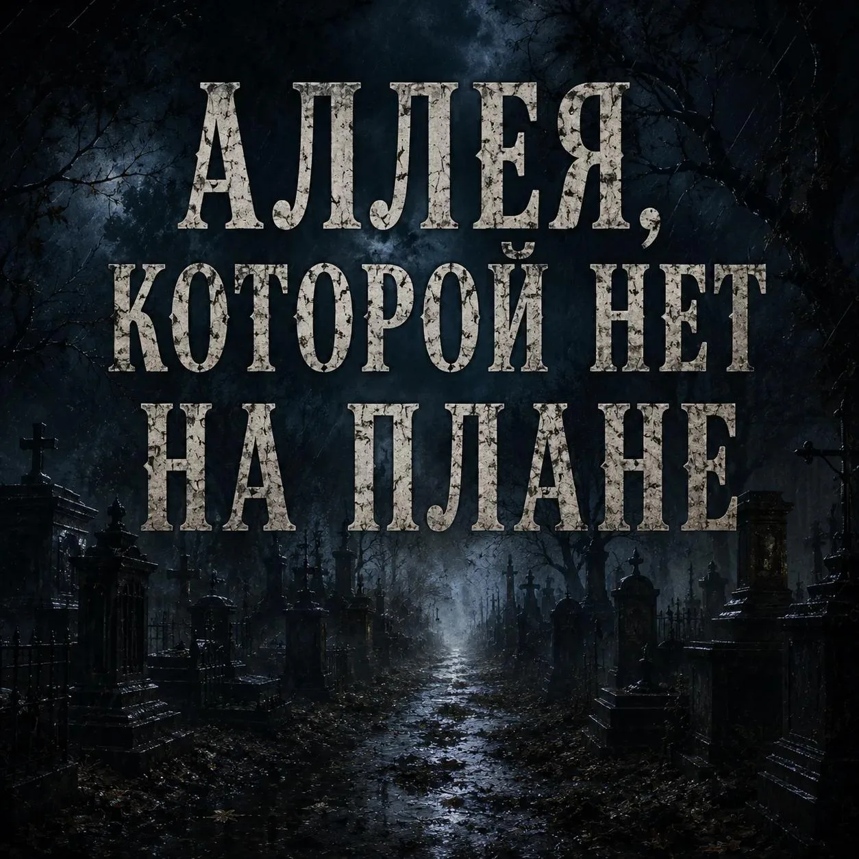 АЛЛЕЯ, КОТОРОЙ НЕТ НА ПЛАНЕ

На городском кладбище после сильных дождей появлялась аллея, которой не
