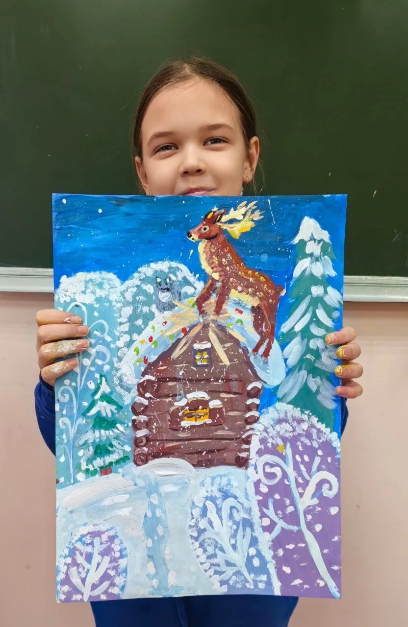 Зима — удивительное время года, которое вдохновляет художников на создание прекрасных произведений и