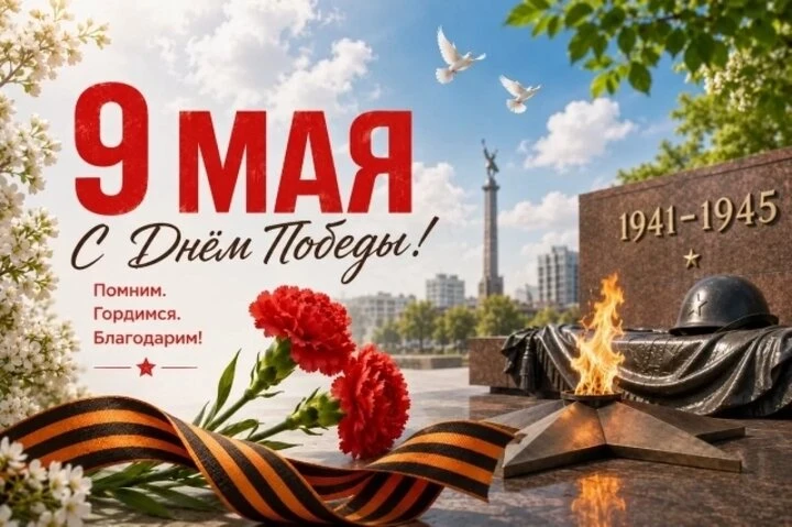 🔥9 Мая — особенный день для каждой семьи. Это праздник памяти, благодарности и уважения к тем, кто 
