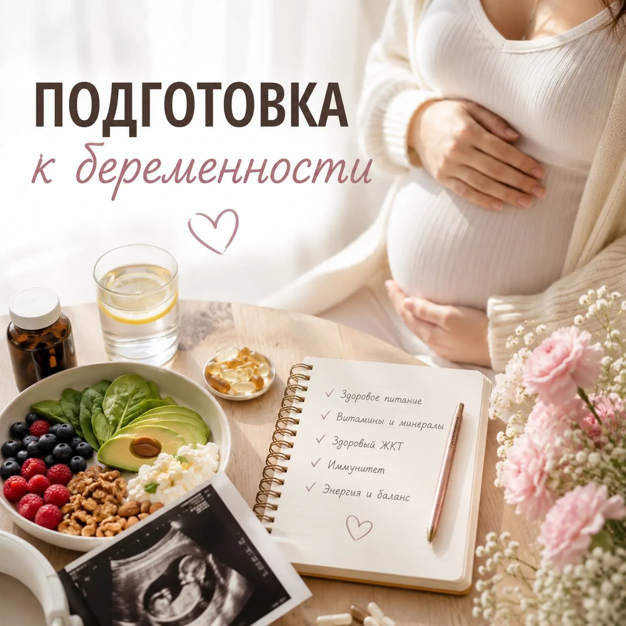 Сейчас я активно работаю сразу над двумя программами по подготовке к беременности. ❤️

И каждый раз 