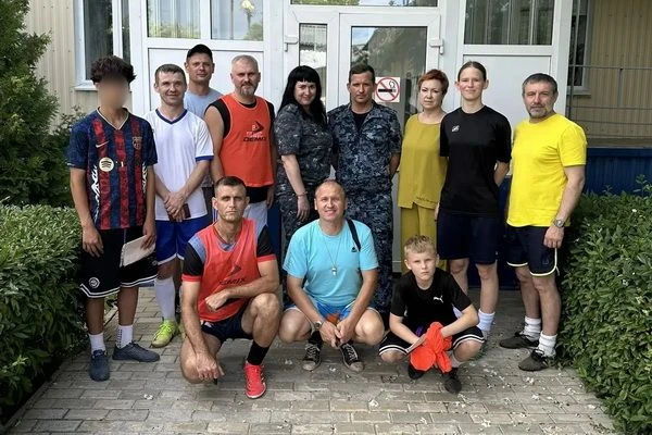 В Камышинской воспитательной колонии УФСИН России по Волгоградской области состоялся футбольный матч