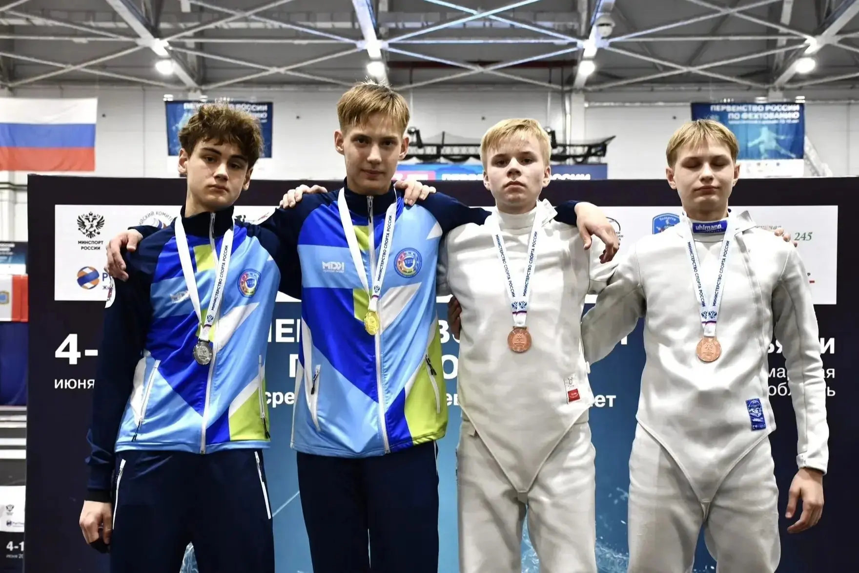 🤺В Тольятти с 5 июня стартовало первенство России по фехтованию (на рапирах) среди юношей и девушек