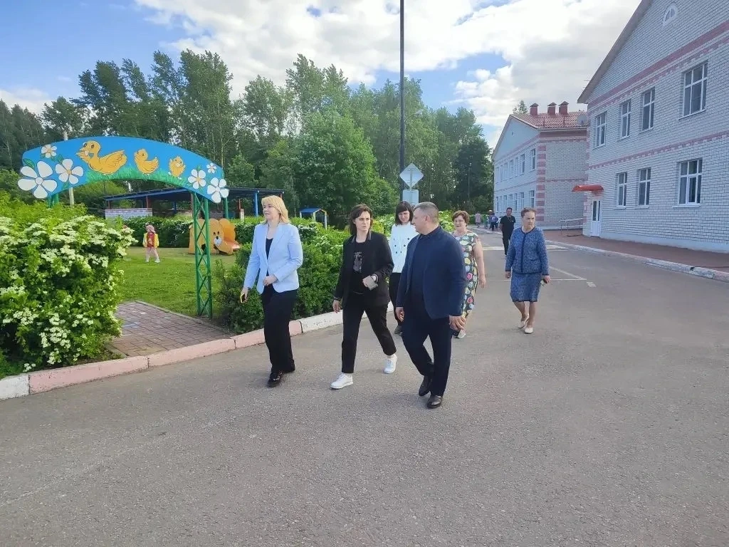 ️🔷2 июня с рабочим визитом Сараевский округ посетили министр образования Рязанской области Прушковс