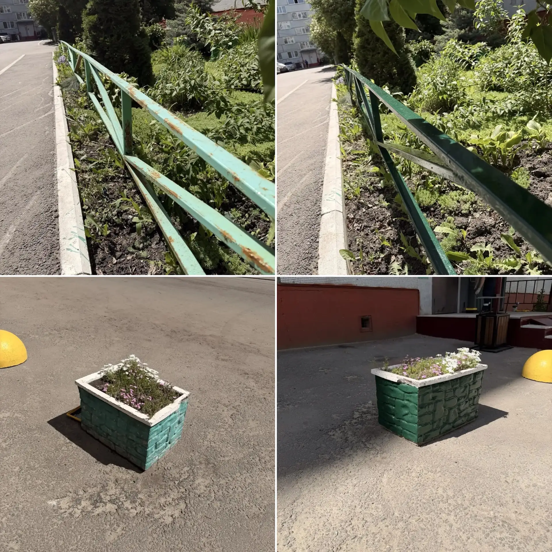 ☀️Прошедшая неделя выдалась жаркой не только погодой, но и количеством работ по благоустройству, кот