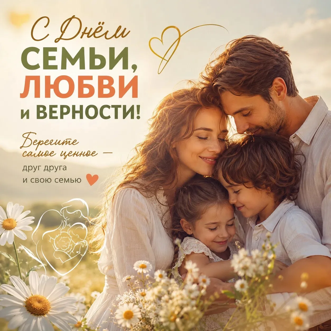 С Днём семьи, любви и верности! 💖
 
Есть место, куда всегда хочется возвращаться. Где понимают без 