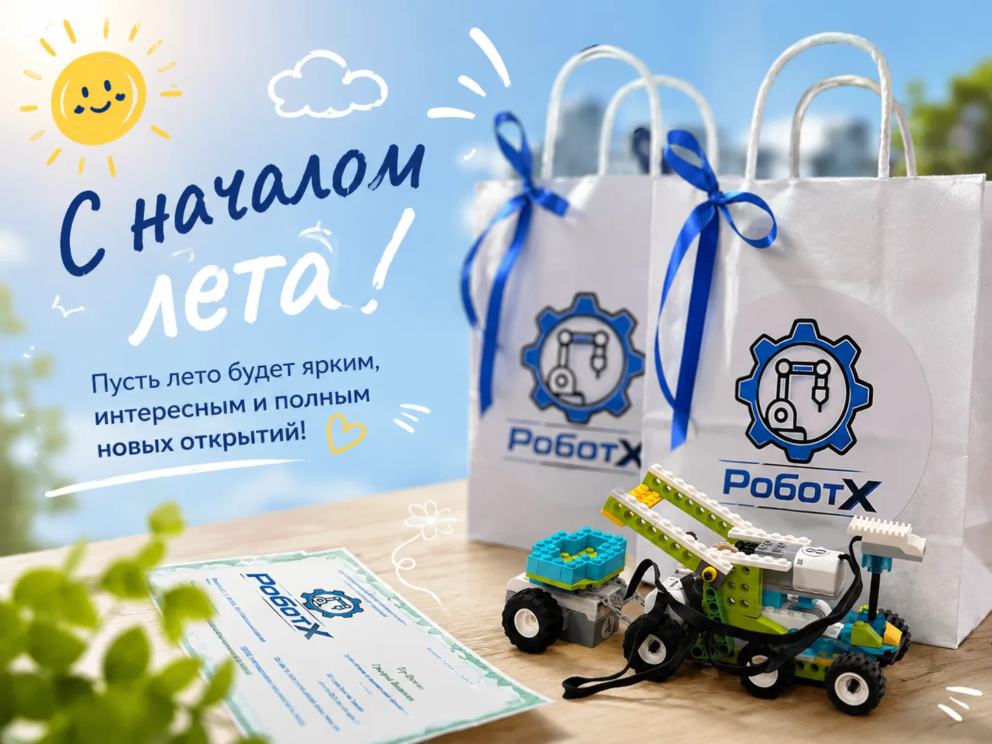 ☀️ Поздравляем с началом лета!
Лето — это время отдыха, новых впечатлений и возможностей для развити